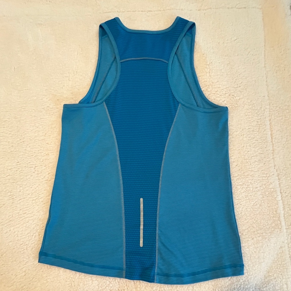 ASICS Men's Vibrant Blue Tank Top - Picture 2 of 2